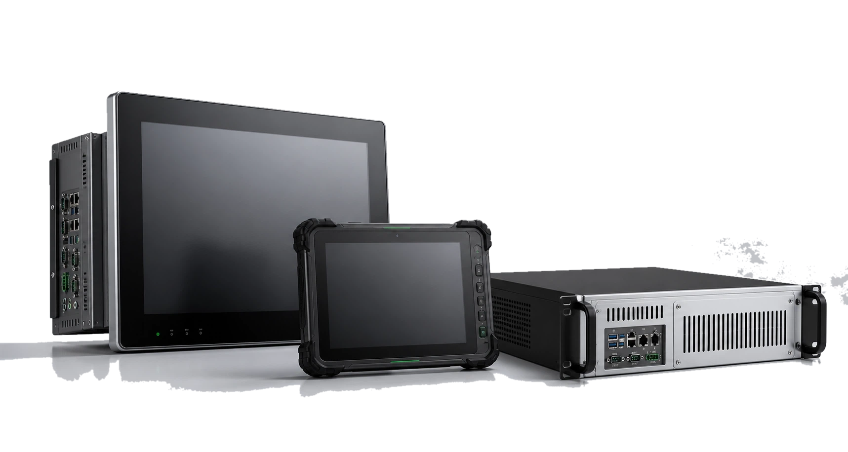 Tổng hợp sản phẩm Panel PC, Máy tính bảng siêu bền, Máy tính công nghiệp và Màn hình công nghiệp